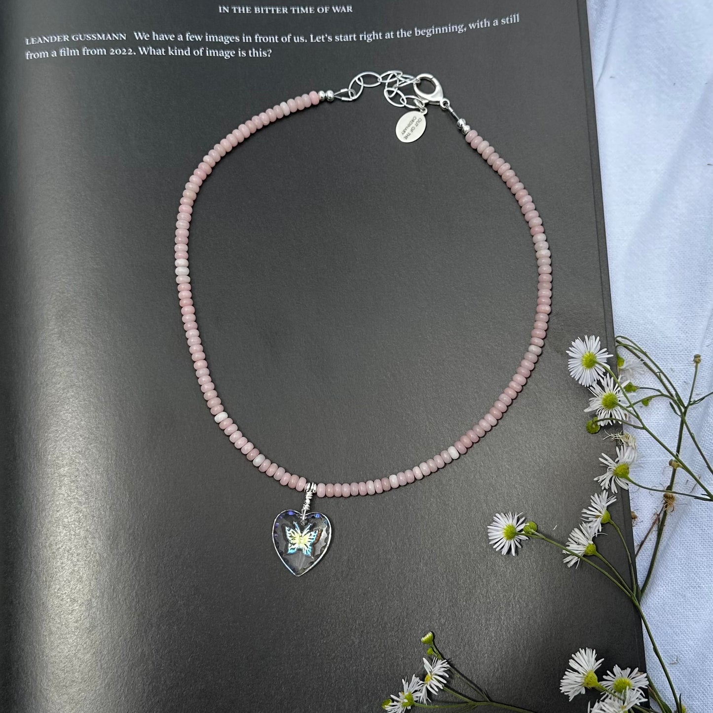 Flower bed Gemstone Necklace